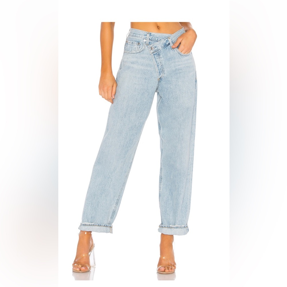 Agolde Criss Cross Jeans in Suburbia